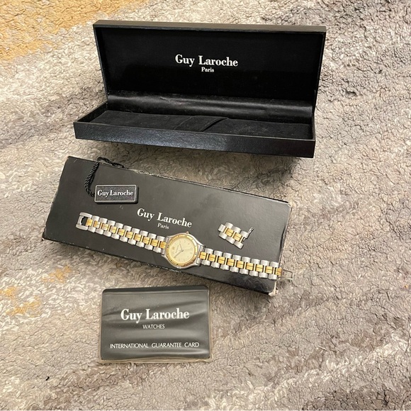 Guy Laroche Gold and Silver Watch - Picture 1 of 12